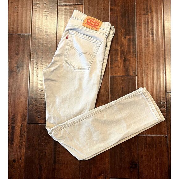 Mens Khaki Levi’s Jeans Denim- size 31 - Picture 1 of 7